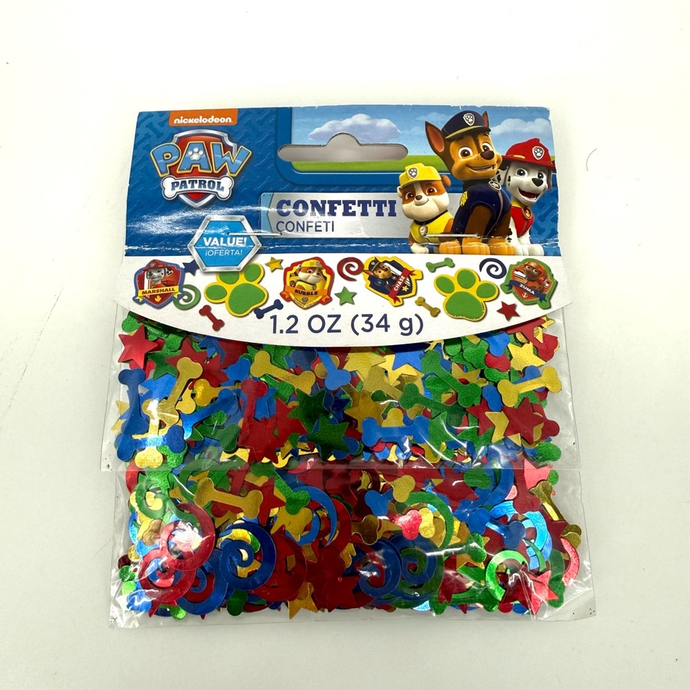 Nickelodeon Paw Patrol Colorful Confetti Pack